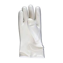 Qrp 70G Heat & Cold Resistant Gloves With Silicon Rubber Outer Shell And Nylon Lining, 12", White
