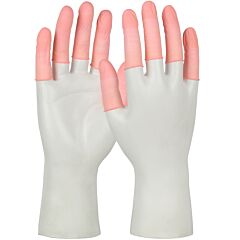 Qrp 7C Anti-Static Vacuum Sealed Latex Finger Cots Iso 5 (Class 100), Pink
