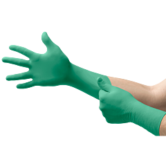Ansell 93-300-Xl Tnt Nitrile Gloves 5-Mil X-Large Green