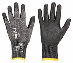 Ansell 11-738-8 Hyflex Intercept Cut Resistant Gloves Nitrile 8 Grey/Black