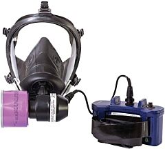 Honeywell Pr501S Papr Mask Mntd Battery Chgr Hepa Plystr Small Black