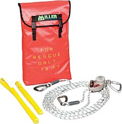 Honeywell Se/50Ft Safescape Elite Rescue Descent Device 50-Ft Yellow/Silver