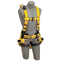 3M Dbi-Sala 1106105 Delta™ Derrick Harness, Back/Side D-Ring, 2Xlarge, Quick Connect Buckles