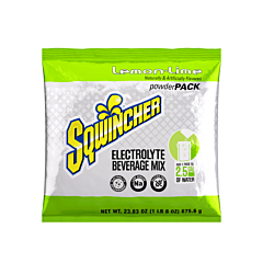 Sqwincher 159016043 Powder Packs, Lemon-Lime, 23.83 Oz, Yields 2.5 Gal