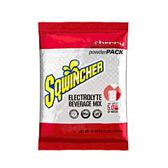 Sqwincher 159016401 Powder Packs, Cherry, 47.66 Oz, Pack, Yields 5 Gal