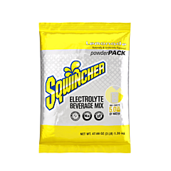 Sqwincher 159016403 Powder Packs, Lemonade, 47.66 Oz, Pack, Yields 5 Gal