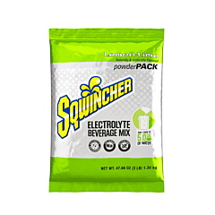 Sqwincher 159016408 Powder Pack, Lemon-Lime, 47.66 Oz, Pack, Yields 5 Gal