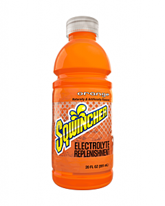 Sqwincher 159030534 Ready-To-Drink, 20 Oz, Wide-Mouth Bottle, Orange