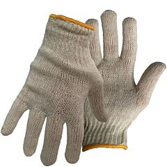 Boss 1Jc1203 Lightweight Seamless Knit Cotton/Polyester Gloves, Natural