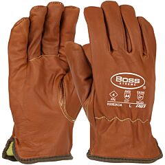 West Chester Ks993Koa Oil Armor Goatskin Driver'S Gloves, Cut Liner, Kevlar Sewn