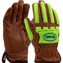 West Chester Ks993Koab Oil Armor Goat Driver'S Gloves, Cut Liner, Kevlar Sewn, Bumpers