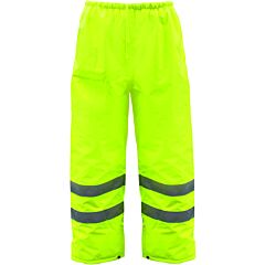 Boss 3Nr4000 Class E Insulated Hi Vis Waterproof Pant, Hi-Vis Yellow