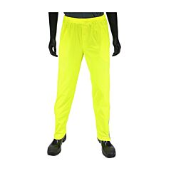 West Chester 4540P/3Xl Hi-Vis Stretch Rain Pants, Hi-Vis Yellow