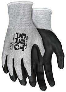 Mcr Safety 92743Bpxxxl Gloves, Cut Pro A7, 13 Gauge, Salt/Pepper Hppe/Stainless Shell, Bi-Polymer Palm/Fingers, Cut A7, Abrasion 3, Puncture 5, Dexterity 5, Size 3X-Large