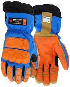 Mcr Safety Ff2932L Gloves, Forceflex, Same As Ff2930 With Hipora Bladder, 100G 3M Thinsulate Liner, Maxgrid Palm, Snow/Ice Cuff, Ansi Cut Level A5, Puncture 5, Impact 2, Size Large