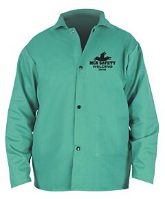 Mcr Safety 39030Xxx F/R Fabric Welding Jacket, 30" W/Inside Pocket, Size 3X-Large