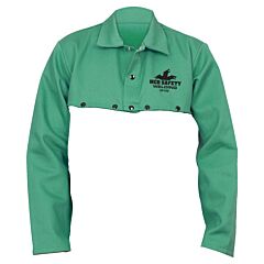 Mcr Safety 39100L F/R Fabric Welding Cape Sleeve, Size Large