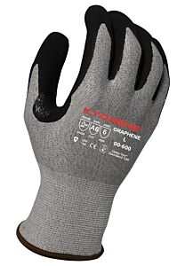 Armor Guys 00-600-Xs Cut Resistant Gloves, Gray Kyorene Liner With Foam Nitrile Palm And Reinforced Thumb Crotch, Ansi A6, Size X-Small
