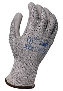 Armor Guys 02-008-2X Cut Resistant Gloves, "Hammer Head 2" Salt & Pepper Hdpe Liner With Gray Pu Palm Coating, Ansi A2, Size 2X-Large