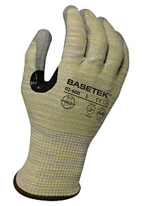 Armor Guys 02-600-3X Cut Gloves, 13 Gauge, Aramid/Hdpe Blended Liner With Gray Pu Palm Coating And Reinforced Thumb Crotch, Ansi A6, Size 3X-Large