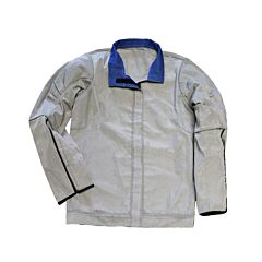 Armor Guys 08-100-3X Gray Taeki5® Cut Resistant Jacket With Velcro Closure And Velcro Hood, Ansi A3, Size 3X-Large