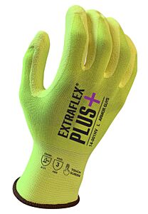 Armor Guys 14-001Hv-S Cut Resistant Gloves, Extraflex Plus Hi Vis Nylon Liner, Hi Vis Hct Foam Nitrile Palm, Touch Screen, Size Small
