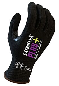 Armor Guys 14-400-Xs Cut Resistant Gloves, Extraflex Plus Liner With Black Hct Foam Nitrile Palm, Thumb Crotch Reinforcement, Touch Screen, Ansi A4, Size X-Small