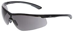 Mcr Safety Kd712 Safety Glasses, Kd7 Klondike, Black/Gray Temple, Gray Lens