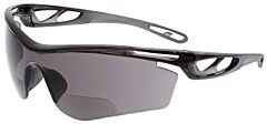Mcr Safety Cl4H25Gpf Safety Readers, Cl4 Checklite, Gray Lens, 2.5 Strength, Max6 Anti-Fog Lens