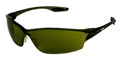 Mcr Safety Lw2150 Safety Glasses, Lw2 Law Plus, Black Temple Inserts, Filter 5.0 Lens
