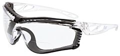 Mcr Safety Cl5H15Pf Safety Glasses, Cl5 Checklite, Clear Lens, 1.5 Strength, Max6 Anti-Fog Lens