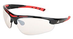 Mcr Safety Dm1229 Safety Glasses, Dm2 Dominator, Red Tpr, Indoor/Outdoor Lens