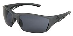Mcr Safety Ud312Pf Safety Glasses, Ud3 Swagger Ultra Defense Gun Metal, Gray Max6