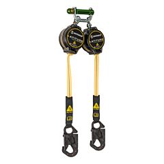 Safewaze 020-5221 Latitude Pro Arc Flash 7' Dual Web Srl, 9013 Bwb, Dielectric Snap Hooks