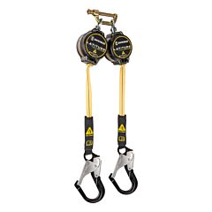 Safewaze 020-5220 Latitude Pro Arc Flash 7' Dual Web Srl, 9012 Bwb, Aluminum Rebar Hooks