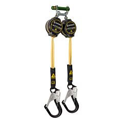 Safewaze 020-5216 Latitude Pro Arc Flash 7' Dual Web Srl, 9013 Bwb, Aluminum Rebar Hooks
