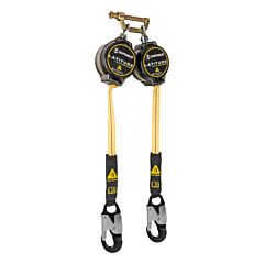 Safewaze 020-5219 Latitude Pro Arc Flash 7' Dual Web Srl, 9012 Bwb, Aluminum Snap Hooks