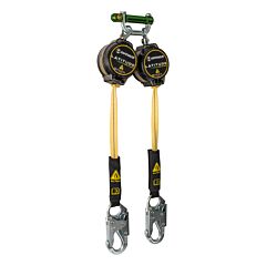 Safewaze 020-5213 Latitude Pro Arc Flash 7' Dual Web Srl, 9013 Bwb, Snap Hooks