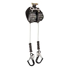 Safewaze Sw8008-11Le-Rbhaludl Latitude Edge 11' Dual Cable Srl, Aluminum Rebar Hook