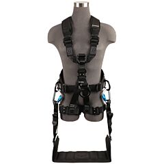 Safewaze Fs227T-2X Wind & Tower Harness, 5D, Removable Seat, Qc Legs, Size 2X-Large