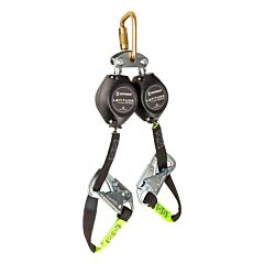 Safewaze Fs-Fsp14075-W-Tbh Latitude Hd 7' Dual Web Srl, Fs-Ex313, Carabiner, 20" Tie-Back, Tie-Back Snap Hooks