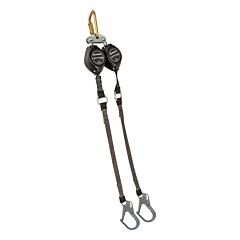 Safewaze Fs-Fsp1409-W-Dl-Rbh Latitude Hd 9' Dual Web Srl, Fs-Ex313, Carabiner, Rebar Hooks