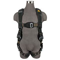 Safewaze 020-1356 Arc Flash Full Body Harness, 1D, Mb Chest, Tb Legs, Size X-Large