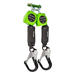 Safewaze 019-5055 Latitude 6' Dual Web Srl, 9013 Bwb, Aluminum Rebar Hooks
