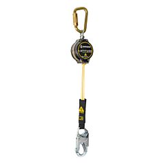 Safewaze 020-5200 Latitude Pro Arc Flash 7' Single Web Srl, Steel Carabiner, Snap Hook