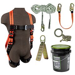 Safewaze Fs-Roof-E/1120 V-Line Bucket Roof Kit, Fs99280-E, Fs700-50, Fs88860-3, Fs1120, Fs870