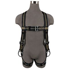 Safewaze Fs77326-Fr-4X Welding Full Body Harness, 3D, Kevlar® Web, Mb Chest, Mb Legs, Size 4X-Large