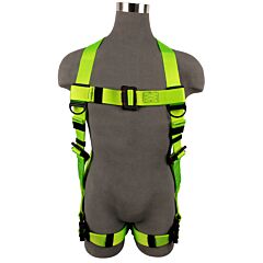 Safewaze Sw77225-Ut2Qcsl-3X Arc Flash Full Body Harness, Soft Loop 1D, De Mb Torso, De Qc Legs, Size 3X-Large