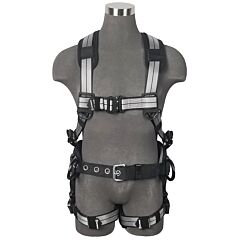 Safewaze 021-1821 Pro+ Slate Construction Harness, Aluminum 3D, Aluminum Qc Chest/Legs, Size X-Large