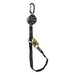 Safewaze 018-5030 Latitude Pro 7' Tie-Back Single Web Srl, Triple Lock Carabiner, 40" Tie-Back